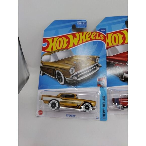 Hot Wheels Chevy Bel Air 4 Different Models / Rod Squad 2 models Lot of 6 Cool - Picture 2 of 7